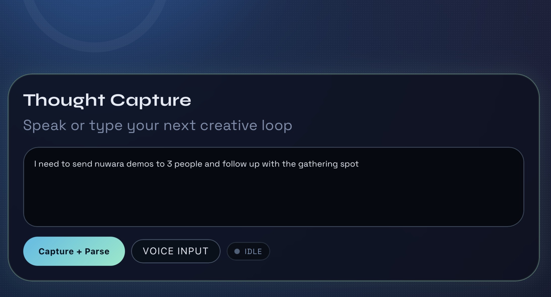 PANA premium creator operating system view